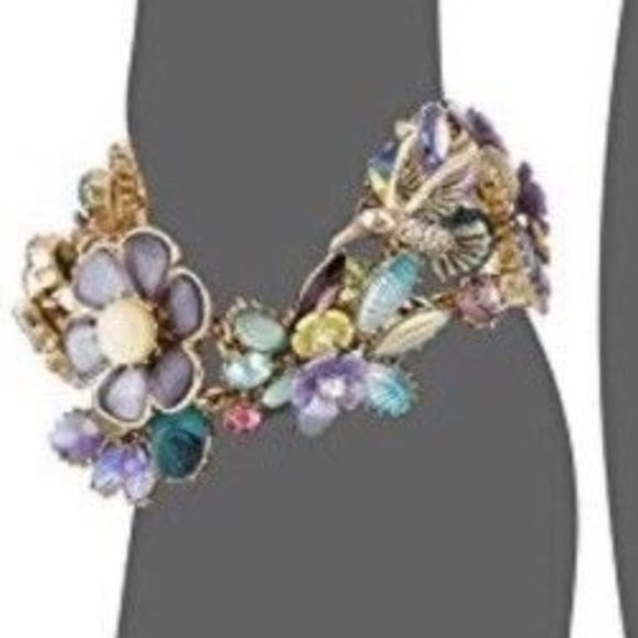 Betsey Johnson Jewelry - Betsey Johnson SPRING AHEAD STATEMENT BRACELET